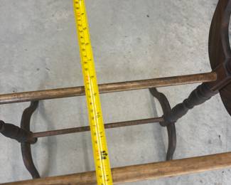 Vintage Wooden Quilt Rack - $50