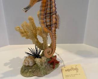 Nature Crafts Seahorse and Coral Sculpture - Asking $99 