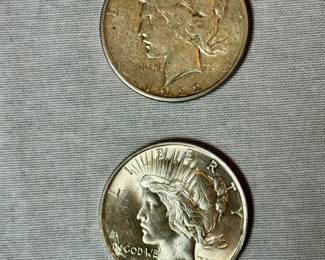Peace Silver Dollars