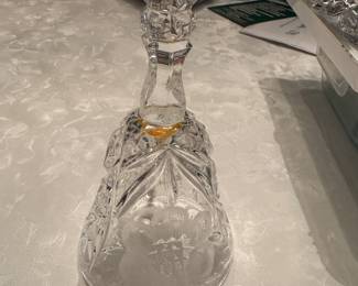 Crystal Waterford bus vase