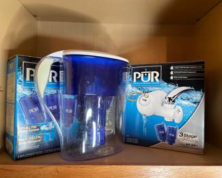 PUR pitcher & filters