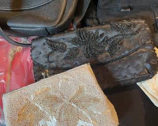 Beaded vtg bags 