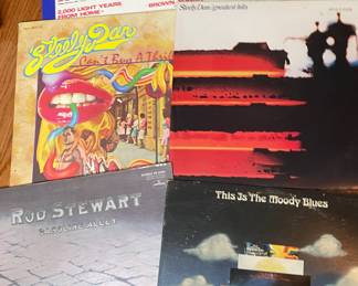 Rolling Stones, Rick Springfield, Steely Dan, Rod Stewart, Moody Blues