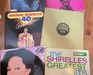Stevie Wonder, Otis Redding, The Shirelles, Dionne Warwick, Barry White, Diana Ross