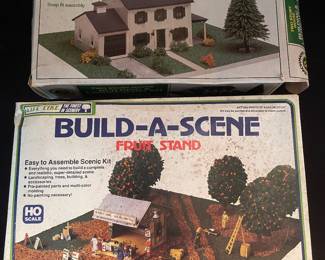 Bachmann & Life Like Model kits vtg 