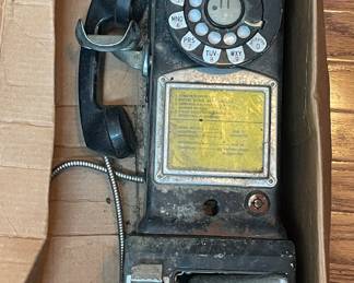 Vintage pay phone 