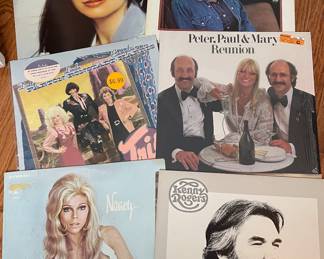 Dolly Parton, Peter Paul & Mary, Kenny Roger’s, Nancy Sinatra 