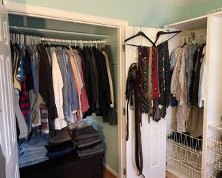 Men’s clothing & accessories 