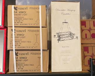 Vaxcel pendant lights & decorative chandelier 