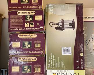 Westinghouse & Portfolio outdoor light fixtures 