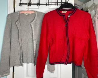 Vintage cardigans Sears & Garland 