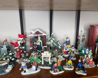 Christmas villages figures