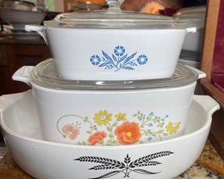 Corningware baking dishes