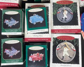 Hallmark Keepsake ornaments 