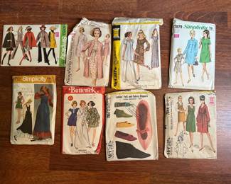Vintage patterns 50's and on