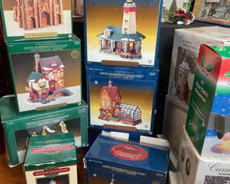 Santa’s Workbench Collection holiday village 