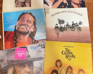 Paul Simon, Simon & Garfinkel, Willie Nelson, Blood, Sweat & Tears, Charlie Rich, The Grass Roots