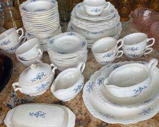 Vintage dinnerware set 