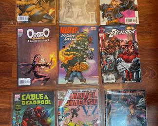 Comics: Cable Deadpool, OrorO, Age of Apocalypse, Pheonix, 