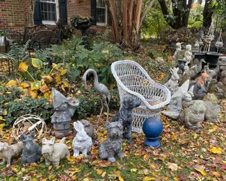 Lawn yard animal figures 