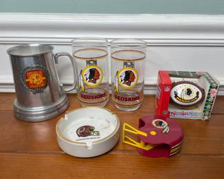 Vtg Washington Redskins memorabilia 