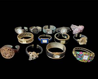 Large collection costume watches 