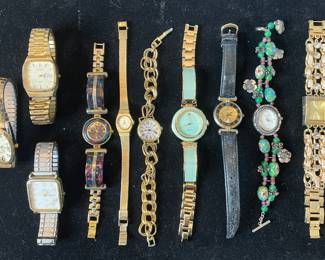 Watches: Timex, Armitron, Citizen, Sasson