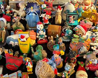 Hundreds of Hallmark Keepsake Ornaments 