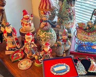 Jim Shore Santa Figurines