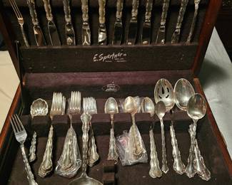 "Tara" Sterling Silver by Reed & Barton. 53 pieces. Available during sale hours. 