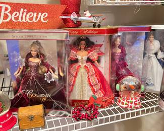 A selection of Vintage Barbie Dolls