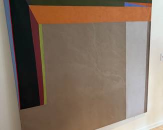 Untitled Painting by James Van Patten 6' by 6'