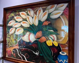 Painting by Dorothy Strauser