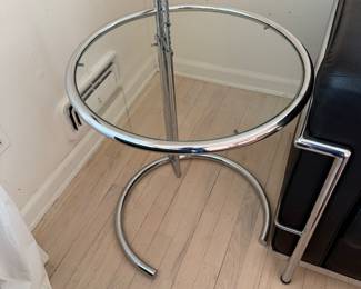 Design Within Reach Adjustable Chrome Tables