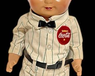Vintage Porcelain Buddy Lee CocaCola Doll