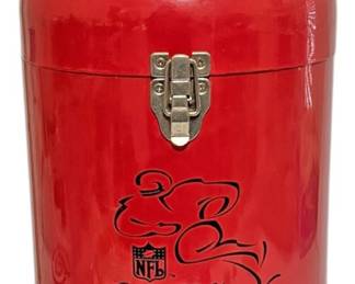 CocaCola Classic NFL Portable Metal Cooler