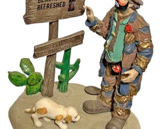 CocaCola Emmitt Kelly Figurine