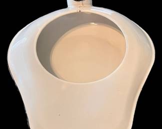 Vintage Enamelware Bedpan Urinal