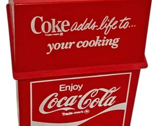 Vintage CocaCola Recipe Box Recipes