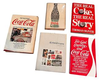 Collection of CocaCola Books