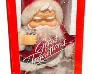 Vintage Richs Coca Cola Christmas Santa