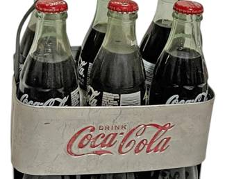 CocaCola 6pack Bottle Carrier Cokes