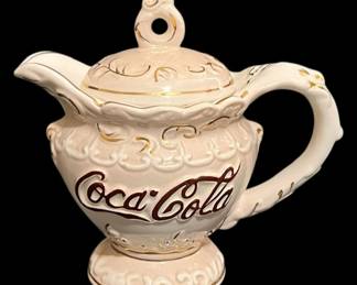 CocaCola Pink Victorian Series Creamer