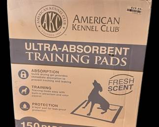 NEW AKC UltraAbsorbent Training Pads