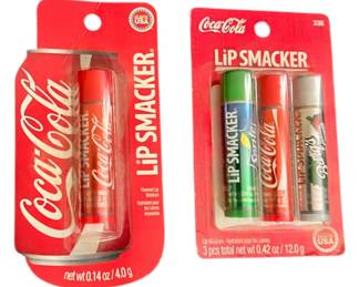 CocaCola Lipsmackers Lip Balms