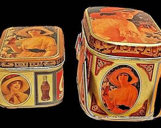 Vintage CocaCola Tins