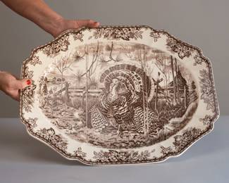 Spode German China Platter