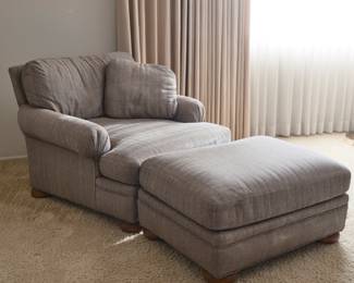 Reading Chair + Ottoman