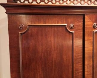 Bar cabinet by Century. Solid wood-BRING HELP TO REMOVE-ITS HEAVY