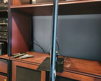 Sony flat screen-side view